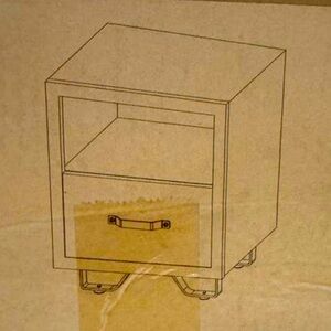 NEW Drawer Night Stand